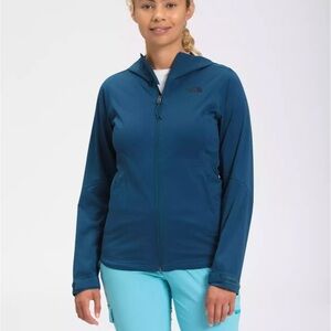 NWT Northface Women's All weather Stretch Jacket Blue Wing Teal colour size S
